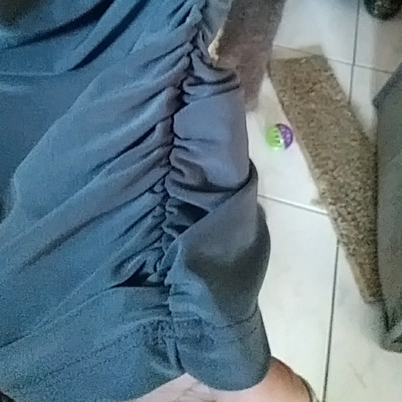 SALE! Strapless grey/black sequins small dress XS - Picture 6 of 8